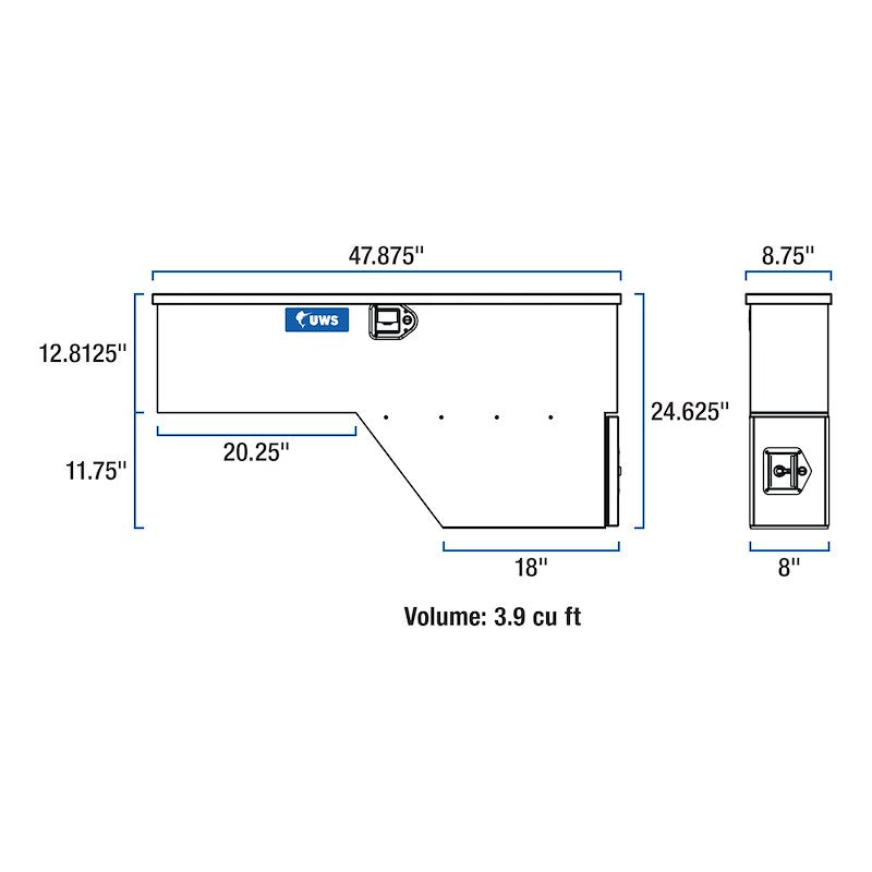 Product of UWS FW-48-DS-D Standard Profile Toolbox 