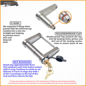 Infiniterule 61199-S Trailer Hitch Lock||61199-S_3.Jpg||88||inf61199s||2254493