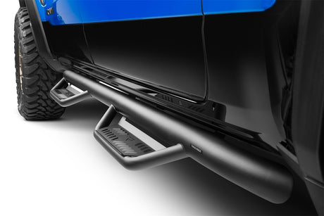 Product of N-Fab HPD1584CC-TX Podium Nerf Bar With Drop Down Steps 