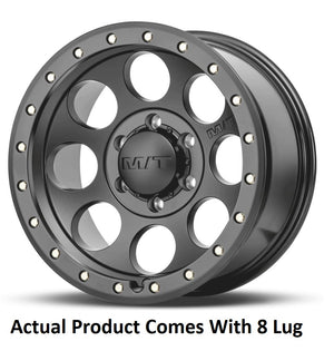 Mickey Thompson Wheel 226100348 Wheel||classic-Pro-Satin Black With Simulated Beadlock Ring_8 Lug_2.Jpg||87||m53274702||2334201