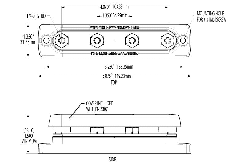 Blue Sea 2303-Bss Busbar||2303-Bss_1.Jpg||86||b6z2303bss||1213271