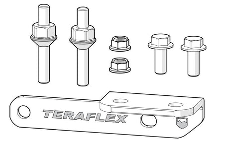Teraflex 4997192 Cb Radio Antenna Mount||4997192_1.Jpg||86||ter4997192||1513547