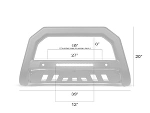 Product of Armordillo 8705513 Bull Bar  with skid plate 