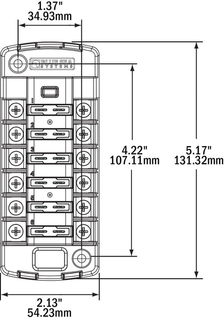 Blue Sea 5037-Bss Fuse Block||5037.Jpg||86||b6z5037bss||1638516