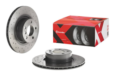 Product of Brembo 09B5691XC02 Xtra Vented Cross Drilled 1 Piece Brake Rotor 
