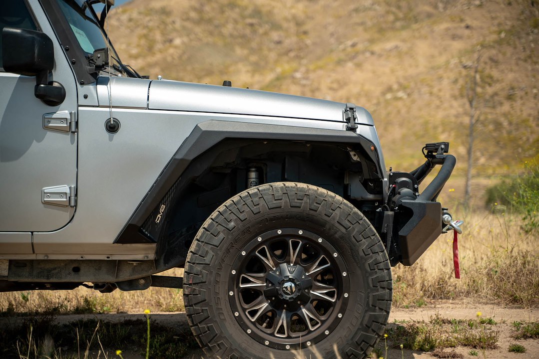 Dv8 Offroad Fdjk-09 Fender Flare||jeep-Wrangler-Jk-Armor-Fender-Flares-Installed-9.Jpg||95||dv8fdjk09||1627526