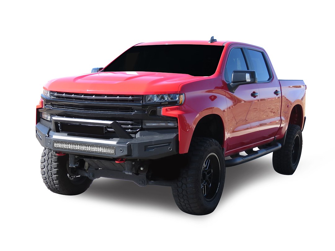 Product of Black Horse Offroad AFB-SI20-K2 Armour II Steel Powder Coated Bumper 