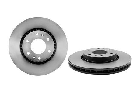 Product of Brembo 09910311C02 Vented 1 Piece Brake Rotor 