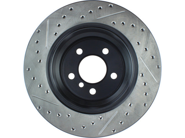 Product of Stop Tech/ Power Slot 127.34061L SportStop ® Drilled And Slotted Drilled And Slotted 1-Piece Brake Rotor 