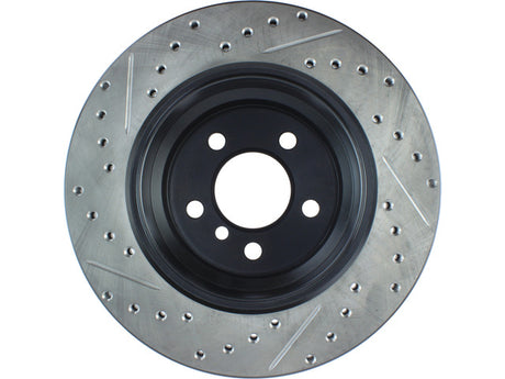 Product of Stop Tech/ Power Slot 127.34061L SportStop ® Drilled And Slotted Drilled And Slotted 1-Piece Brake Rotor 