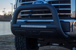 Product of Lund International 47121206 Bull Bar Black Wrinkle Powder Coated 3-1/2 Inch Yes with skid plate 