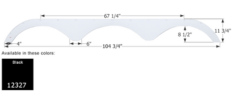 Product of Icon 12327 Fender Skirt