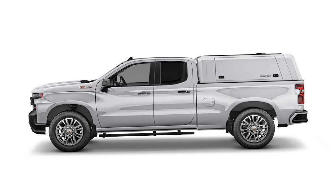 Smartcap Ec0108-Wh Truck Cap||smartcap Evoc Silverado Sierra 1500 Ec0108_Wh 2 Side.Jpg||86||rsiec0108wh||1739554