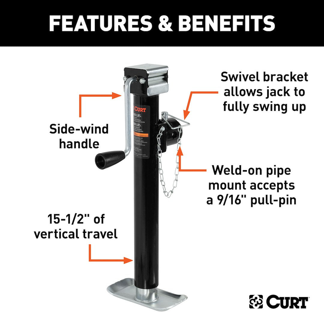 Curt 25005 Trailer Tongue Jack||25005_3008x1990_Fa.Jpg||87||c9325005||1685656