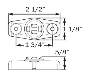 Optronics Mcl14cagbp Side Marker Light - Led||mcl14cagbp_1.Jpg||86||o24mcl14cagbp||2217469