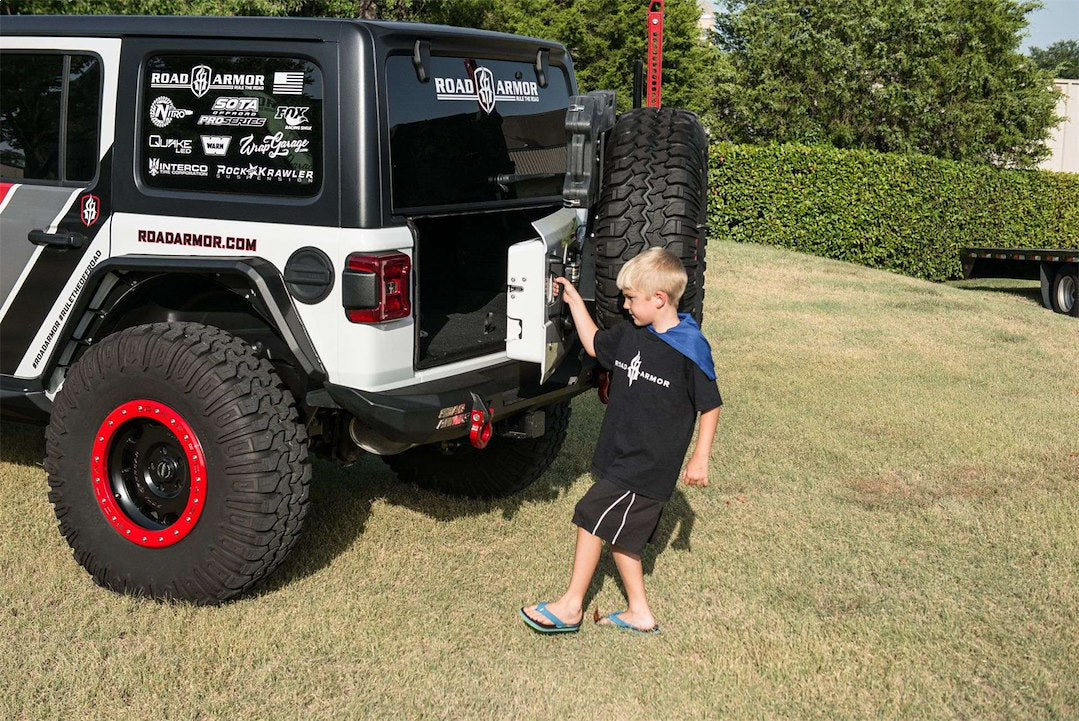 Product of Road Armor 5182R1B-TC Stealth Steel Satin Powder Coated Bumper 