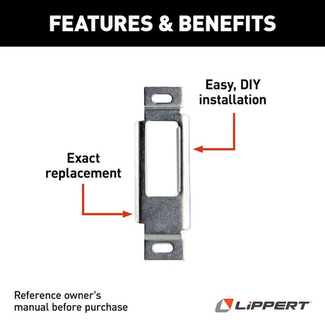 Lippert Components 314301 Access Door Latch Cover Plate||314301_1.Jpg||86||m6v314301||1359981
