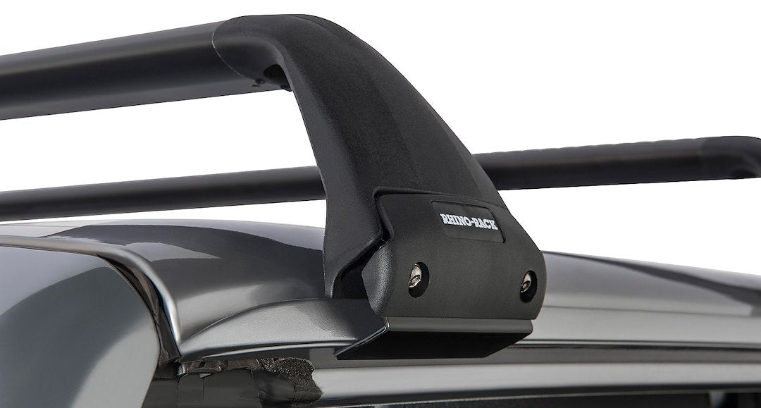 Product of Rhino-Rack USA SG60 49.4 Inch Front Bar/ 50-1/2 Inch Rear Bar Black Roof Rack Cross Bar - Set Of 2 