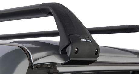 Product of Rhino-Rack USA SG60 49.4 Inch Front Bar/ 50-1/2 Inch Rear Bar Black Roof Rack Cross Bar - Set Of 2 