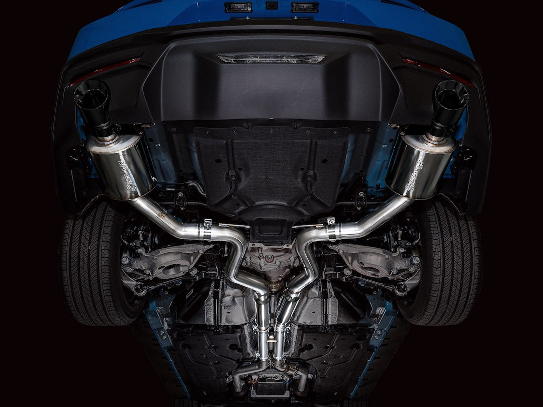 Product of AWE Tuning 3015-33650 Touring Edition Cat-Back System Dual Exhaust System Kit 