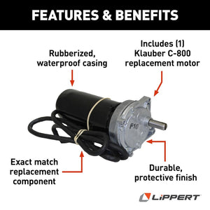 Product of Lippert Components 138445 Trailer Stabilizer Jack Stand Motor