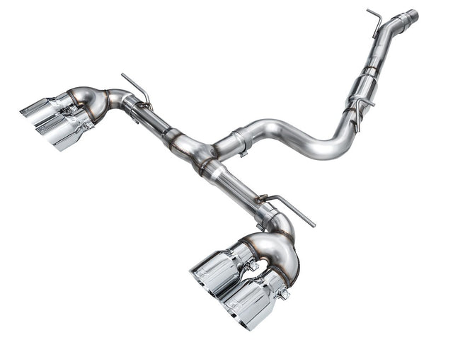 Product of AWE Tuning 3020-42658 Track Edition Cat-Back System Dual Exhaust System Kit 