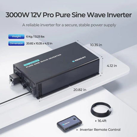 Renogy Riv1230p2-126-G1-Us Power Inverter||riv1230p2-126-G1-Us_1.Jpg||86||ren5226258||2259368