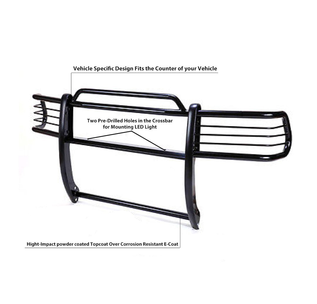 Product of Black Horse Offroad 17TS27MA Grille Guard Modular Black Powder Coated 