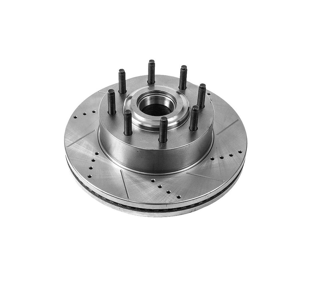 Product of Power Stop AR85169XR Evolution Series Drilled And Slotted 1-Piece Brake Rotor 