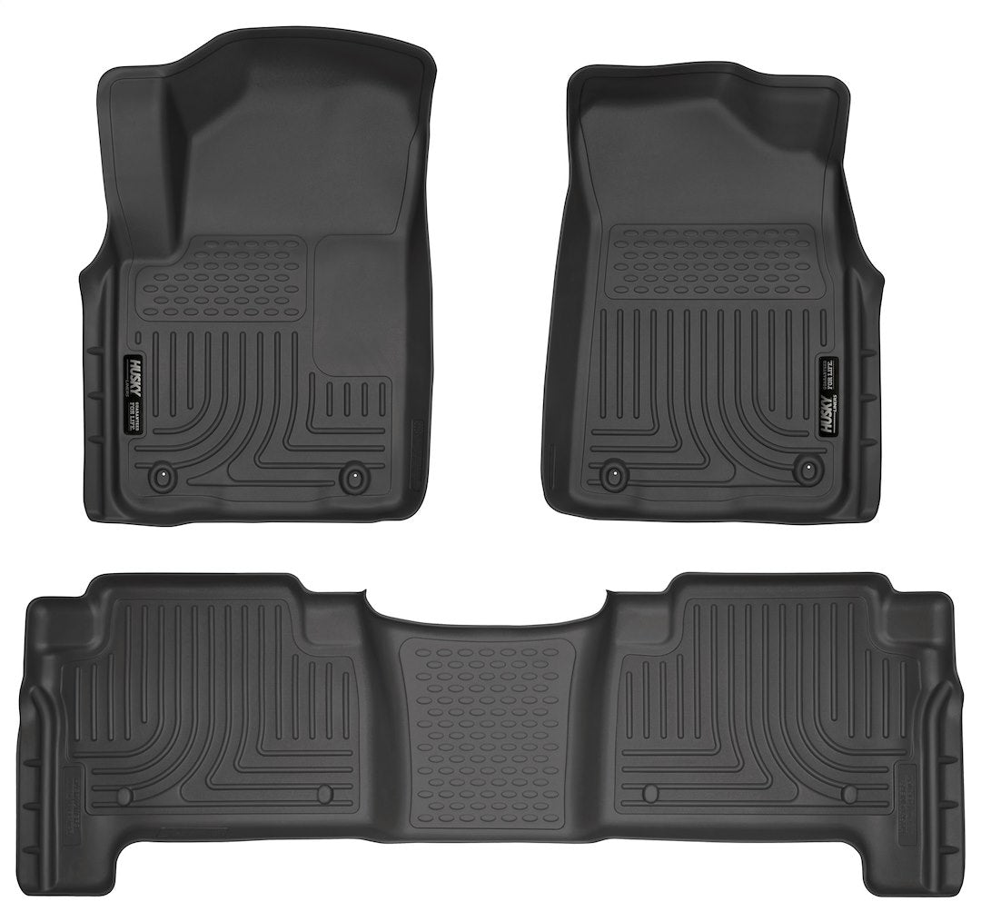 Product of Husky Liner WeatherBeater™ 98611 Black Thermoplastic Polyolefin (TPO) Floor Liner 