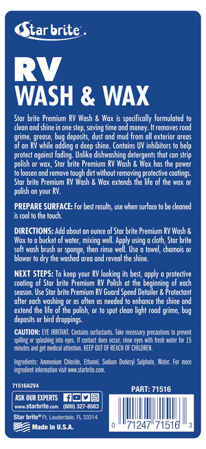 Product of Star Brite 071516p Car Wash And Wax