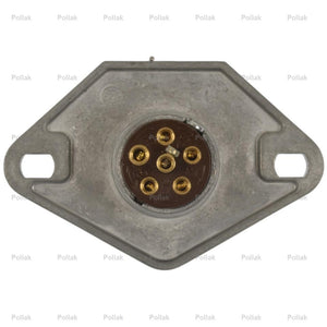 Product of Pollak 11-607P 6 Pin Trailer Wiring Connector 