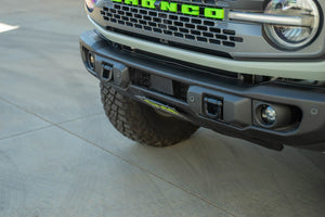 Dv8 Offroad Lpbr-05 License Plate Relocation Kit||bronco-Capable-Bumper-Slanted-Front-License-Plate-Mount_Installed_6.Jpg||95||dv8lpbr05||1628073
