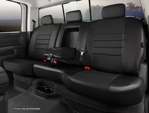 Product of Fia SL62-80 BLK/BLK LeatherLite™ Black Simulated Leather Seat Cover 