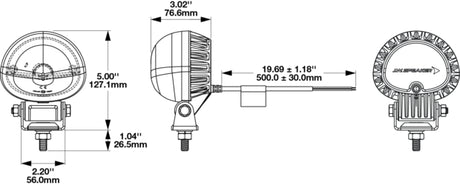 Product of J.W. Speaker 1403601 Warning Light