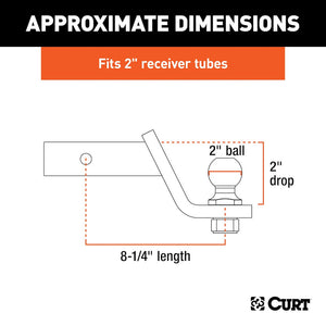 Curt 45534 Trailer Hitch Accessory Kit||45534_3008x1990_Ca.Jpg||93||c9345534||903139