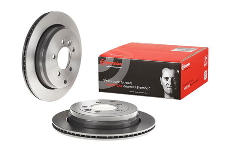 Product of Brembo 09887431C02 Vented 1 Piece Brake Rotor 