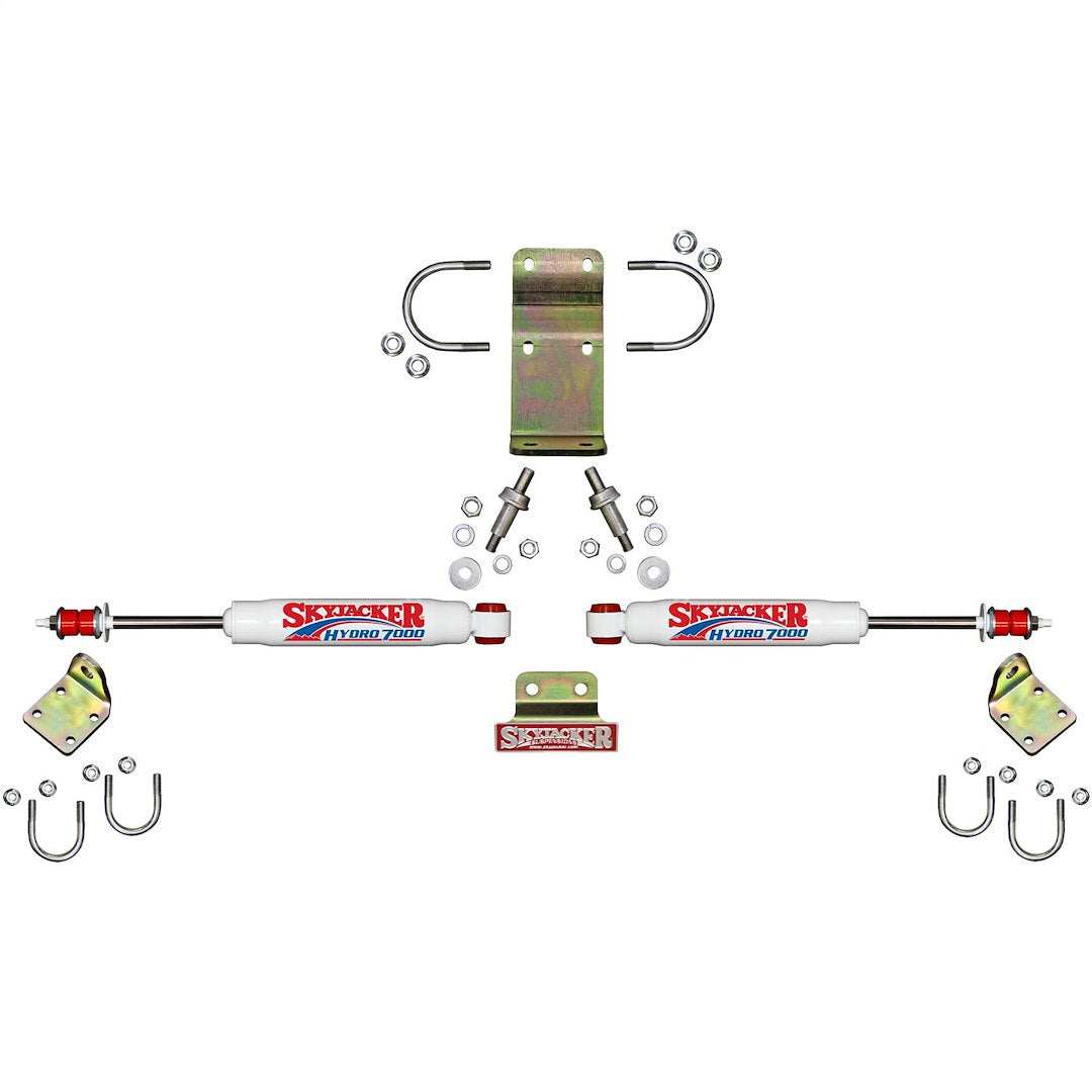 Product of Skyjacker Suspensions 7203 Dual Twin Tube Steering Stabilizer 