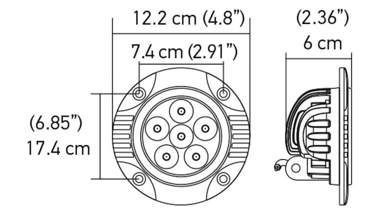 Product of Hella 357201011 Driving/ Fog Light 