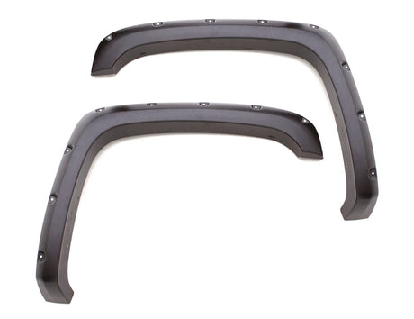 Product of Lund International RX130SA Pocket Style/ Exposed Fasteners Black Fender Flare - Set Of 2 