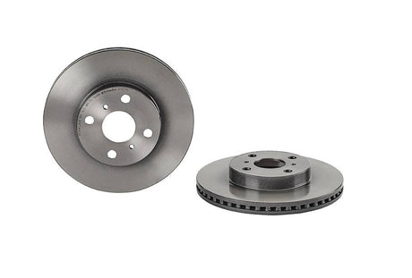 Product of Brembo 09A70711C02 Vented 1 Piece Brake Rotor 