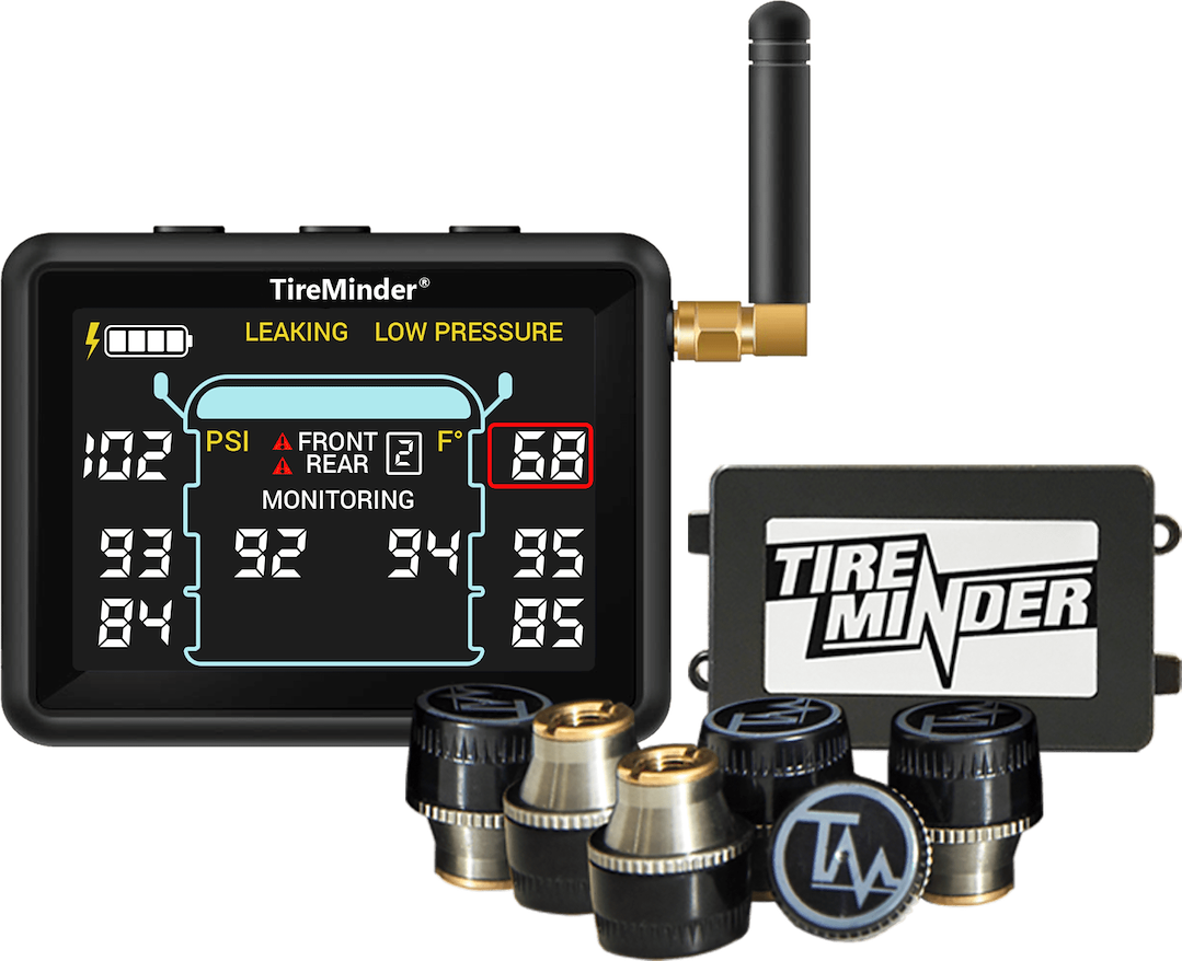 Product of Minder Research Tm22142 Tire Pressure Monitoring System - Tpms