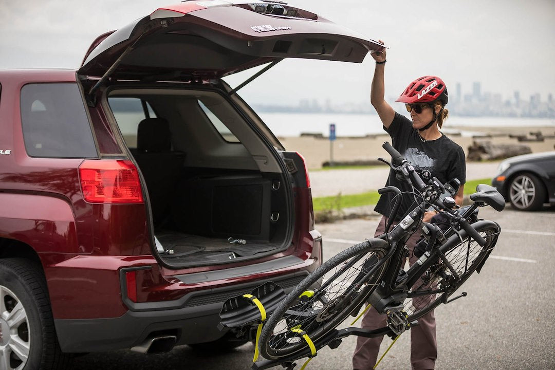 Product of Swagman 64678 2 Bikes Bike Wheel Rests On Straps Bike Rack - Receiver Hitch Mount Yes 