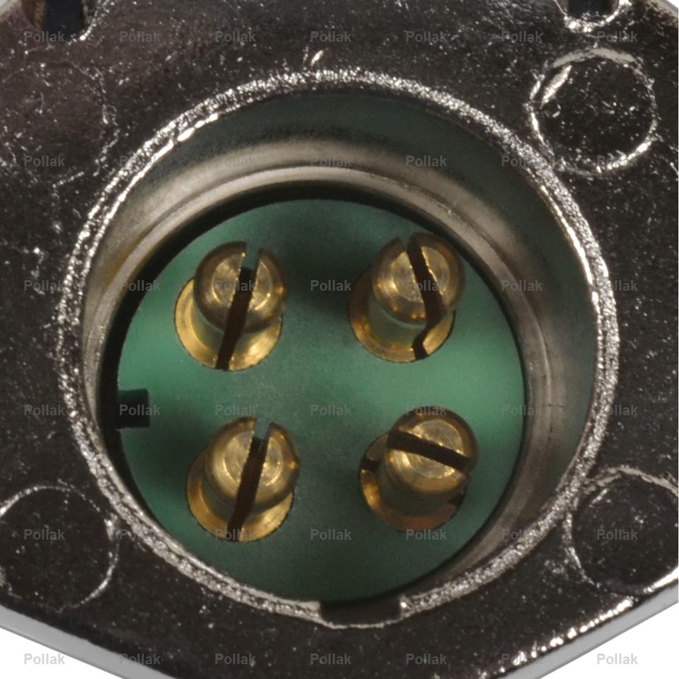 Product of Pollak 11-408P 4 Round Trailer Wiring Connector 