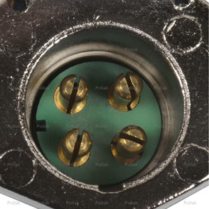 Product of Pollak 11-408P 4 Round Trailer Wiring Connector 