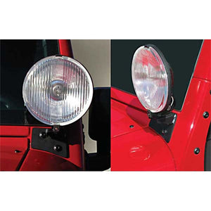 Rugged Ridge 11027.03 Windshield Hinge Light Bracket||||86||o311102703||1910667