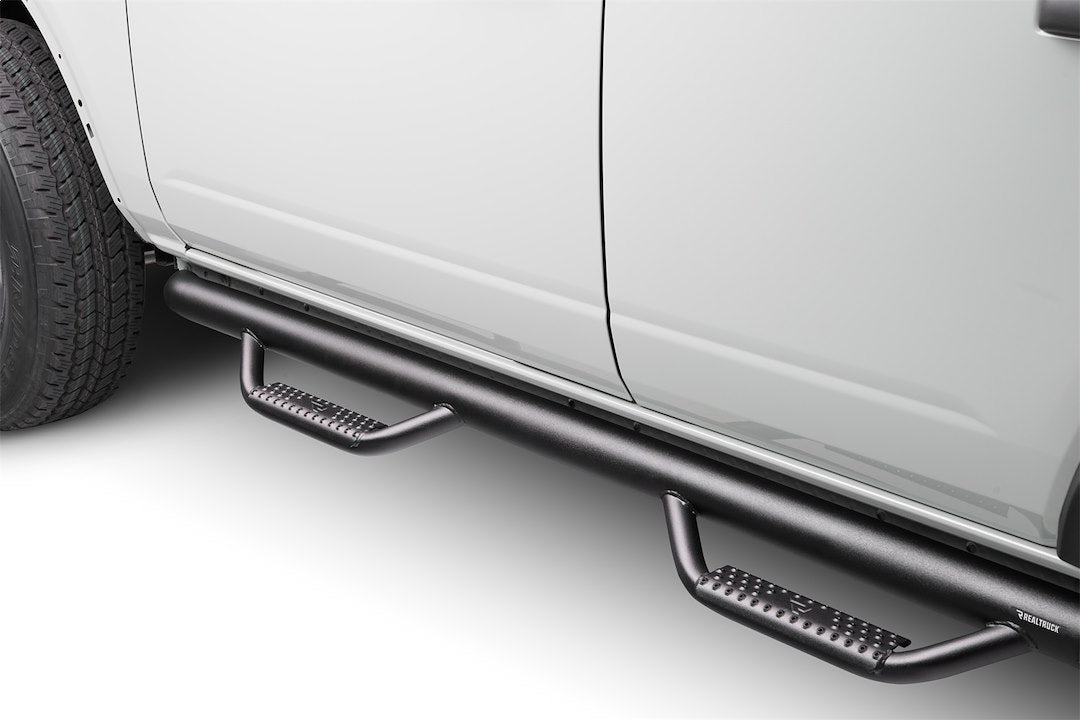 Product of N-Fab F2172B-TX W2W Series Nerf Bar With Drop Down Steps 