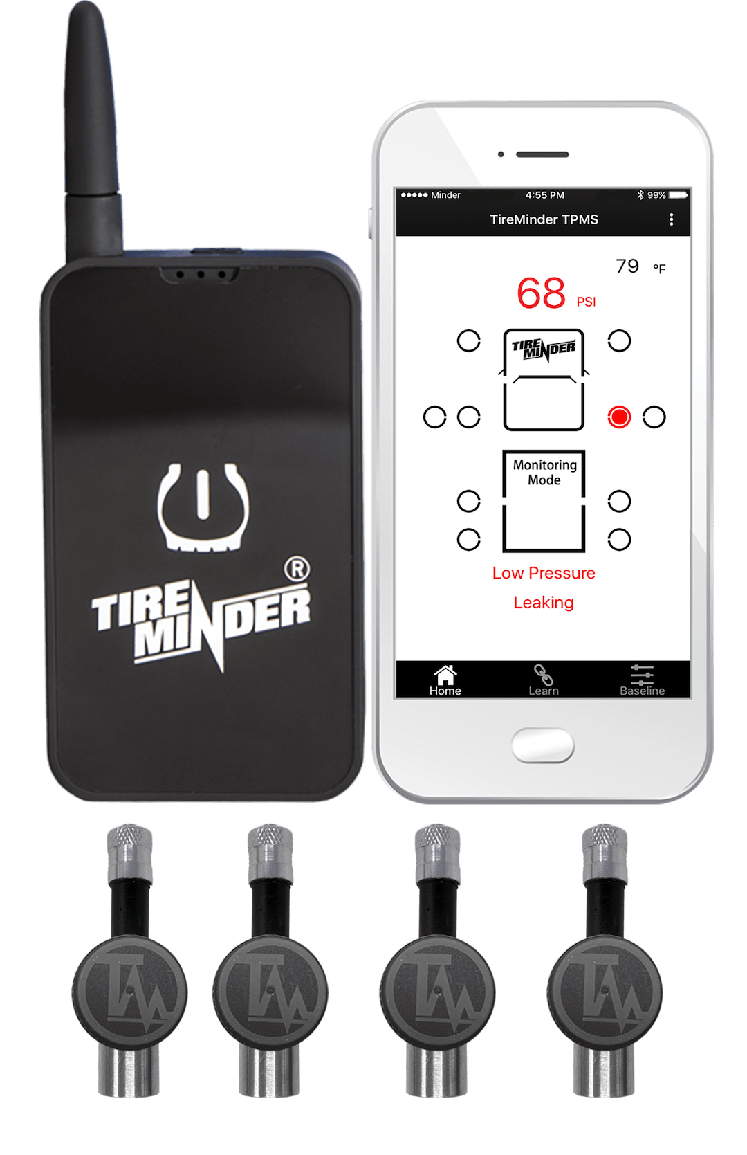 Product of Minder Research Tm22159 Tire Pressure Monitoring System - Tpms
