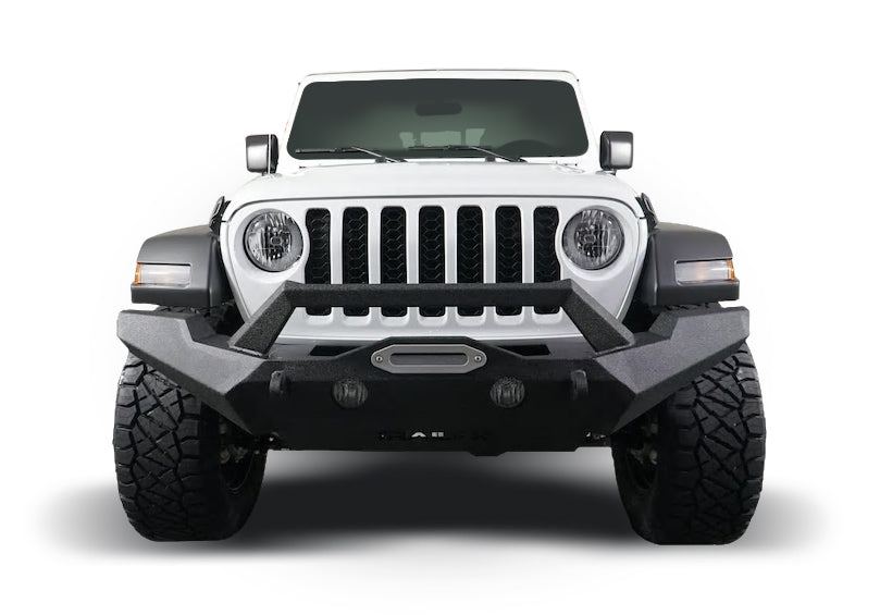 Product of TrailFX JL07T TFX Jeep Products Steel Textured Powder Coated Bumper 