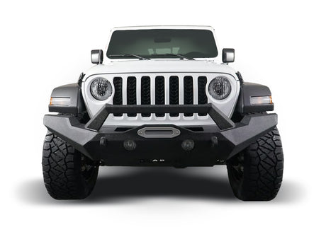 Product of TrailFX JL07T TFX Jeep Products Steel Textured Powder Coated Bumper 